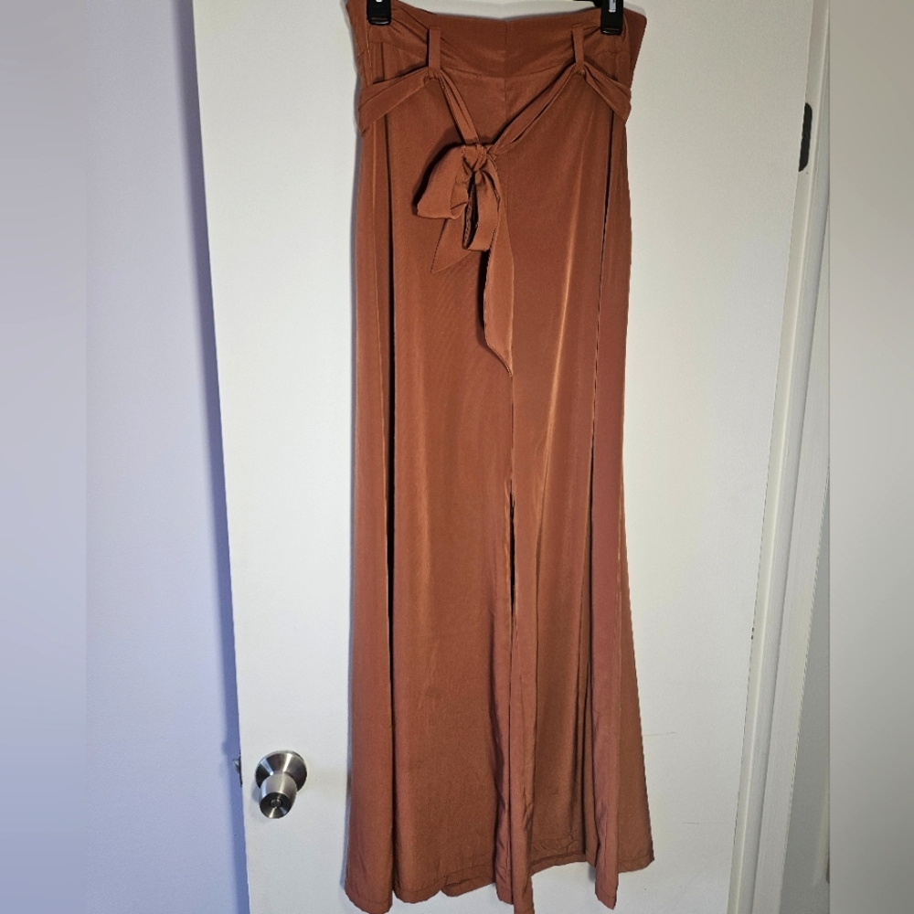 High Waisted Wide Leg Lightweight Pants